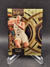 2024 Panini Select WNBA #110 Kalani Brown Gold Vinyl Prizm 1/1 One Of One Premie