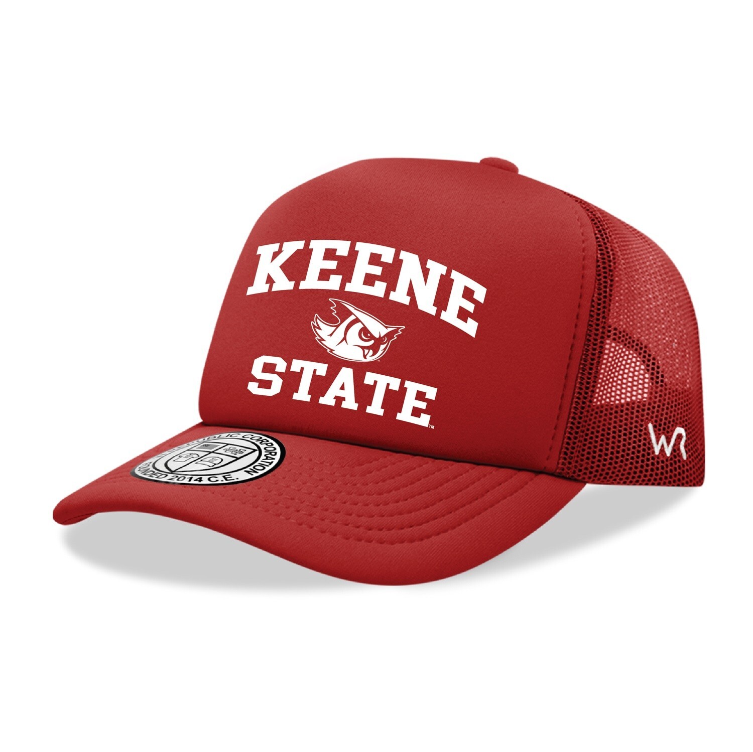 Cappello Keene State College Owls KSC Trucker Maglia Snapback Seal