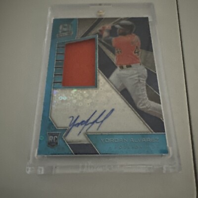 2020 Spectrum baseball Yordan Álvarez RPA card Auto 43/99 | eBay