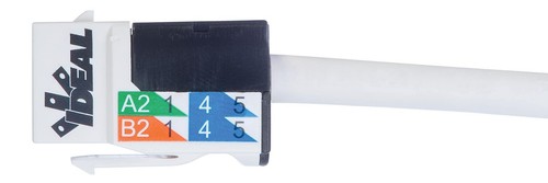 IDEAL Electrical 89-761WH CAT6 Keystone Modular Jacks, White, 10 Modular Jack Co - Picture 7 of 9