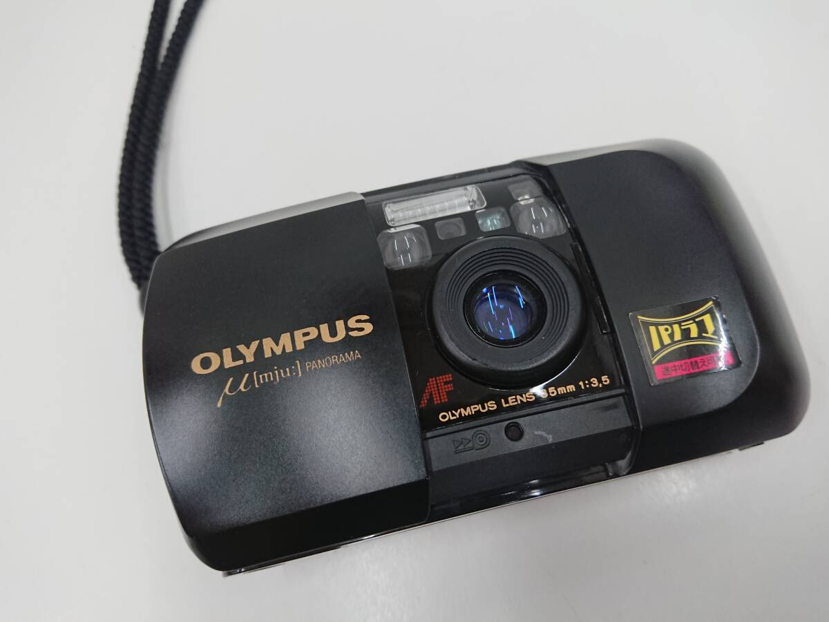 NEAR MINT w/Strap ] Olympus μ mju Panorama 35mm Point