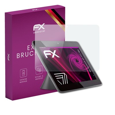 atFoliX Glasfolie für Control4 C4-TT7-WH Displayfolie 9H Schutzpanzer