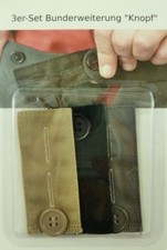 3 x Bunderweiterung Knopf Hosenbunderweiterun...