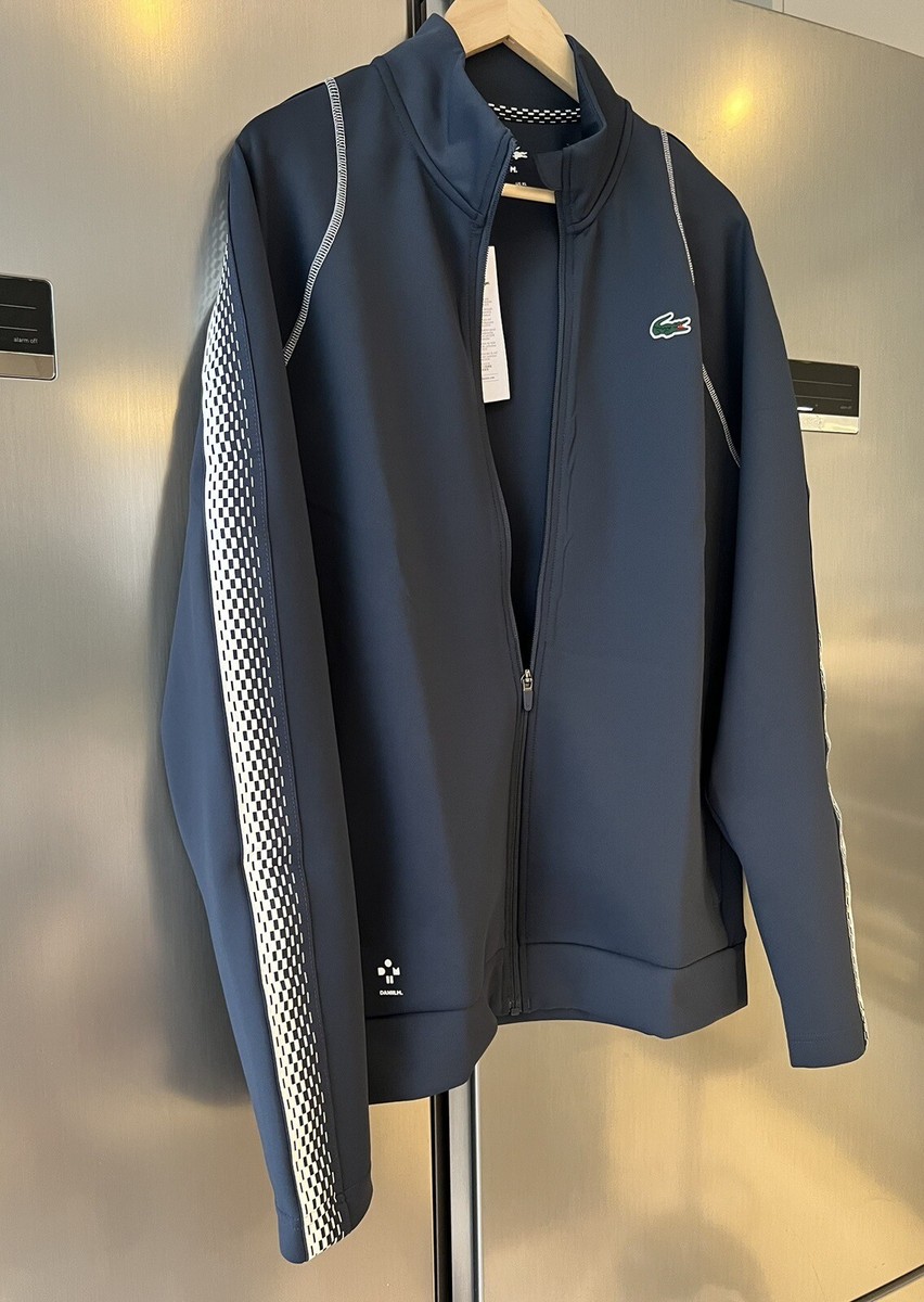Men's Lacoste Tennis X DANIIL MEDVEDEV Zipped Sweatshirt Sports