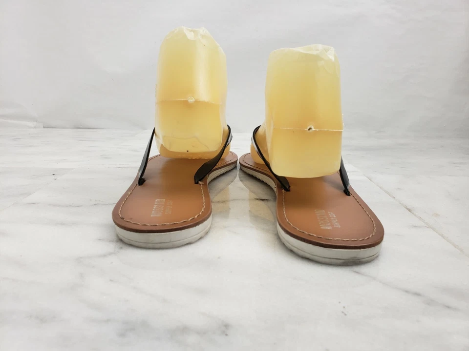 MOSSIMO Women's Shoes Supply Co Slip On Thong Flip Flop Slide Black Size 11 - Image 4 of 4