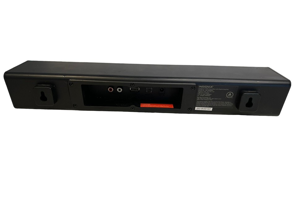 Insignia NSHMSB20 2.0Channel Mini Soundbar Black BAR ONLY NO CORD OR