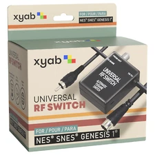 XYAB 3-in-1 Universal RF Switch for Nintendo NES / SNES / Sega Genesis 1