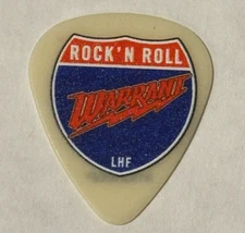 Warrant Erik Turner Signature Tour Guitar Pick Stage Hair Raisin' Rock n Roll!