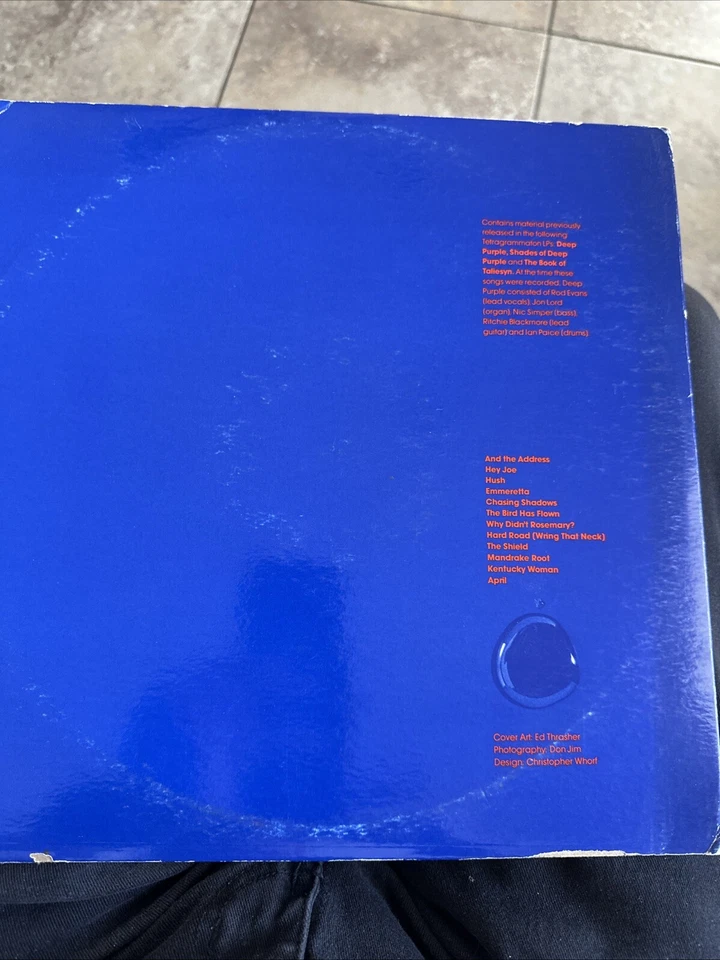 DEEP PURPLE - PURPLE PASSAGES *WHITE LABEL PROMO* 1972 - DOUBLE VINYL LP🔥 RARE! - Image 2 of 3