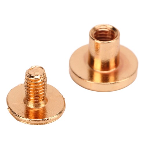 200 Set Book Binding Screw 9x6.5mm DIY Leather Electroplating Binding Screws Hot - Picture 12 of 18