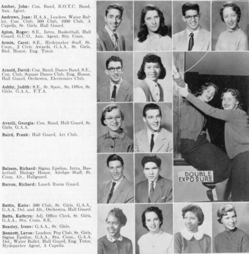 1950's Chicago Hyde Park High School Yearbook~Photos~History~Herbie Hancock~++++ - Zdjęcie 1 z 4
