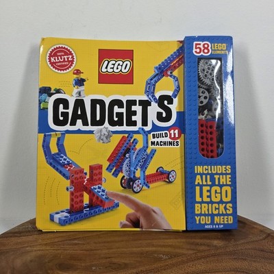 Klutz Lego Gadgets book with 58 Lego elements Build 11 Machines