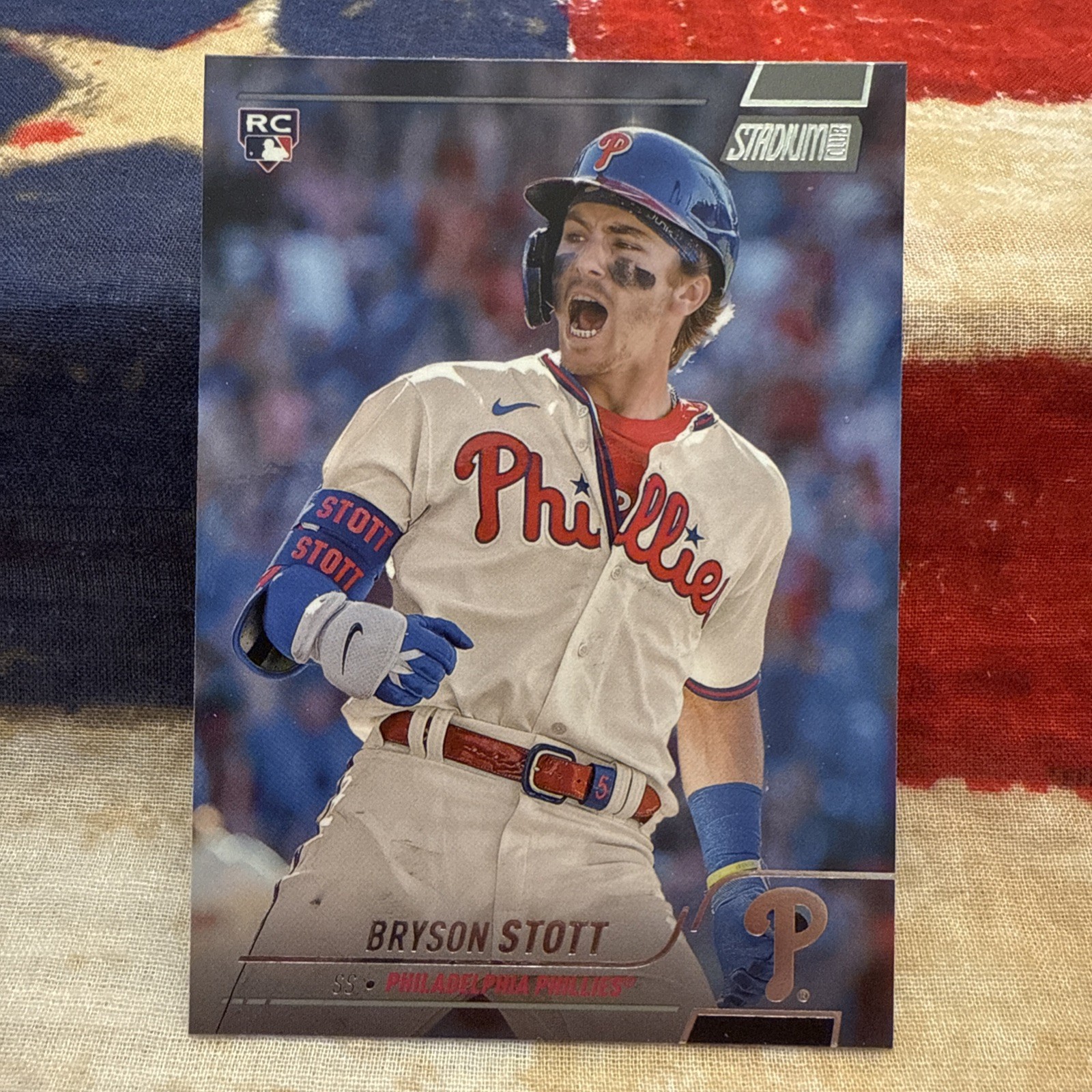 2022 Stadium Club - BRYSON STOTT (RC) Image Variation Short Print - Phillies