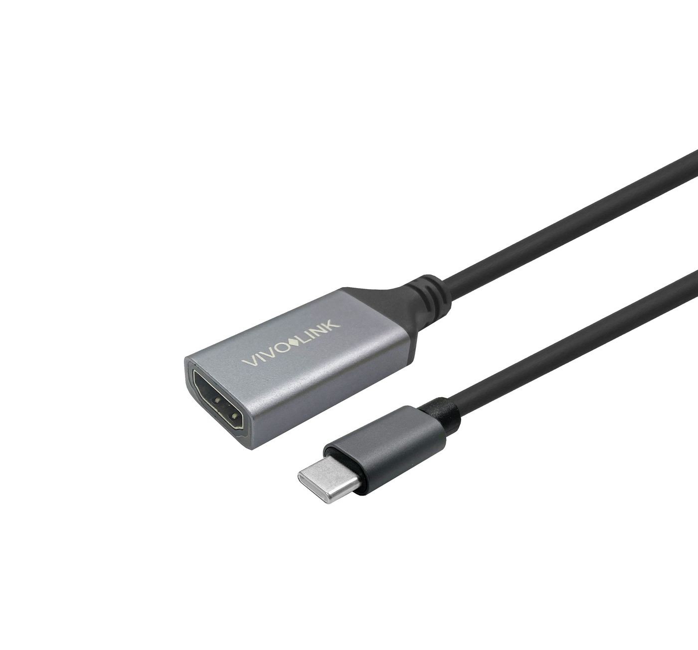 Vivolink Schwarz - Usb-C Zu Hdmi Weiblich Kabel 1M - Bild 2