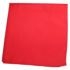 Set of 150 Plain 100% Cotton Bandanas - Wholesale Lot