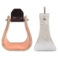 MARTIN SADDLERY Monel Silver Stirrup (MONEL4-I)