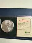 2003 Uncercuated American Silver Eagle 1 Oz Silver Dollar Coin