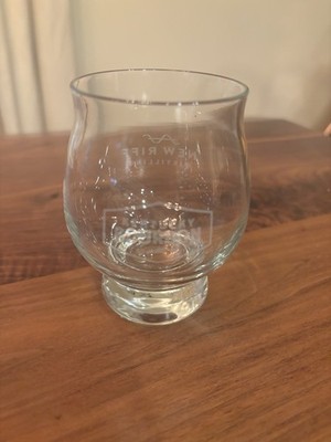 New Riff Distilling Kentucky Bourbon Glass - Etched Logo - Nearly 10 oz Capacity