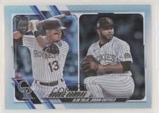 2021 Topps Update Rookie Combos Rainbow Foil Jordan Sheffield Alan Trejo 2f9