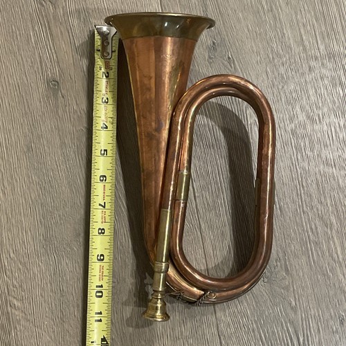 Messing & Kupfer Horn Instrument Made In India - Bild 16 von 17