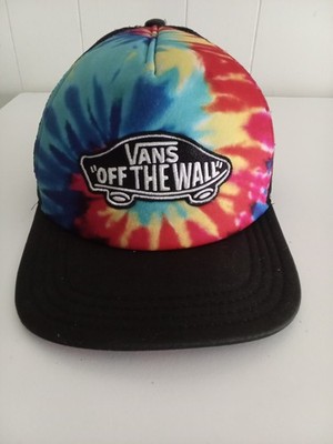 Vans Off The Wall Tie Dye Snap Back Cap