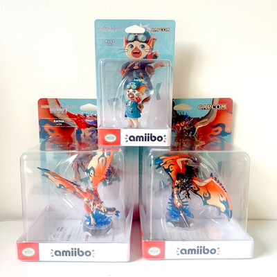 Nintendo Amiibo Monster Hunter Stories 3 Rathalos Rathalos V Rudy Set of 3 New