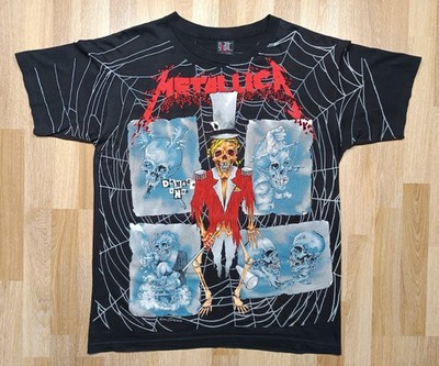 Metallica Damage Inc. Vintage Pushead Band-Shirt Giant L aop 1992 Tourshirt Tee