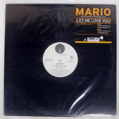 MARIO LET ME LOVE YOU J 82876618881 US VINYL 12
