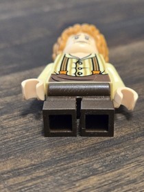 Bilbo Baggins - LEGO The Hobbit Minifigure with Suspenders lor029 from 79003 Set