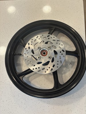 Suzuki Address 110 UK110 Front Wheel 14” And New Front Rotor + Bearings