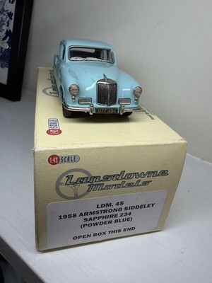 Lansdowne Models LDM 45 1958 Armstrong Siddeley Sapphire 234 - 1:43 Powder Blue