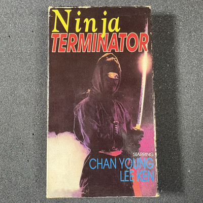Ninja Terminator VHS (MOVIE IS ACTUALLY ''The Angry Dragon'') *READ*
