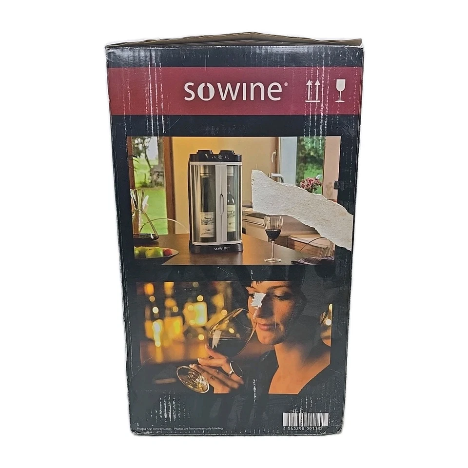 EuroCave Sowine Doble Zona Botella de Vino Conservador Enfriador Refrigerador Encimera Foto 4 de 4