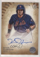 2015 Bowman Inception Prospect Auto Gold 17/50 Kevin Plawecki #PA-KP Auto h3a