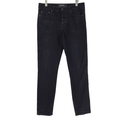Vintage Lyle & Scott Jeans Men Stretch Regular Straight Wo4 Size W34 L32