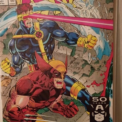 Marvel X-Men #1 1991 Comic Book 50 Years Anniversary Jim Lee Scott Williams