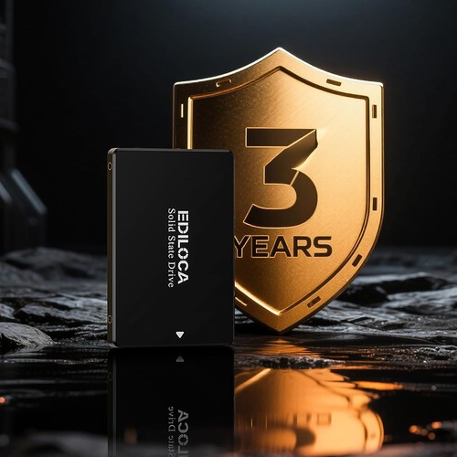 Disque SSD SATA III 1 To - 550 Mo/s lecture pour mise à niveau du stockage haute vitesse - Photo 9/9