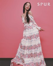 ETRO FLORAL PRINT COTTON GAUZE LONG SLEEVE OPEN BACK MAXI DRESS IT 40