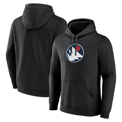Herren Schwarz San Diego Clippers Primary Logo Pullover Hoodie