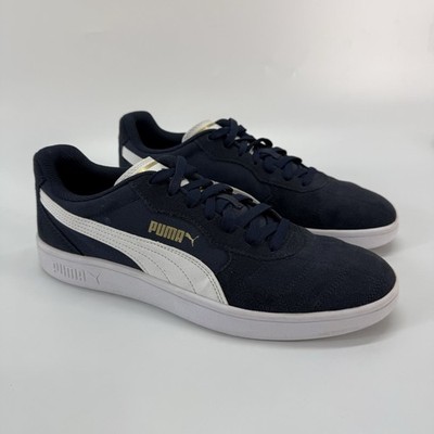 Puma Astro Kick Lace Up Sneakers Mens Size 10 Navy Blue Casual Shoes 369115-03