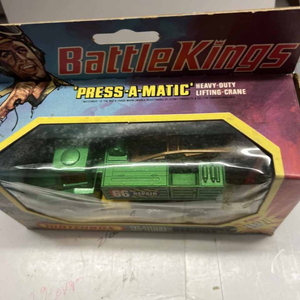 Matchbox Lesney Battle Kings K-14 K110 Recovery Vehicle - Image 2 of 3