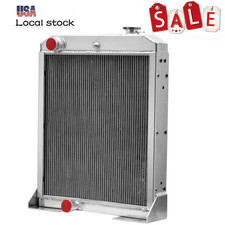 4Row Radiator fits John Deere 410B 410C 410D 415 510B 510C 610 Models#AT146006