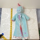 Scentsy Buddy Unicorn Plush Lovey Security Blanket Blue Pink Purple White — photo 6