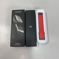 WHOOP 5.0 Peak Health and Fitness Tracker  - Obsidian+Superknit Band - Rhodonite