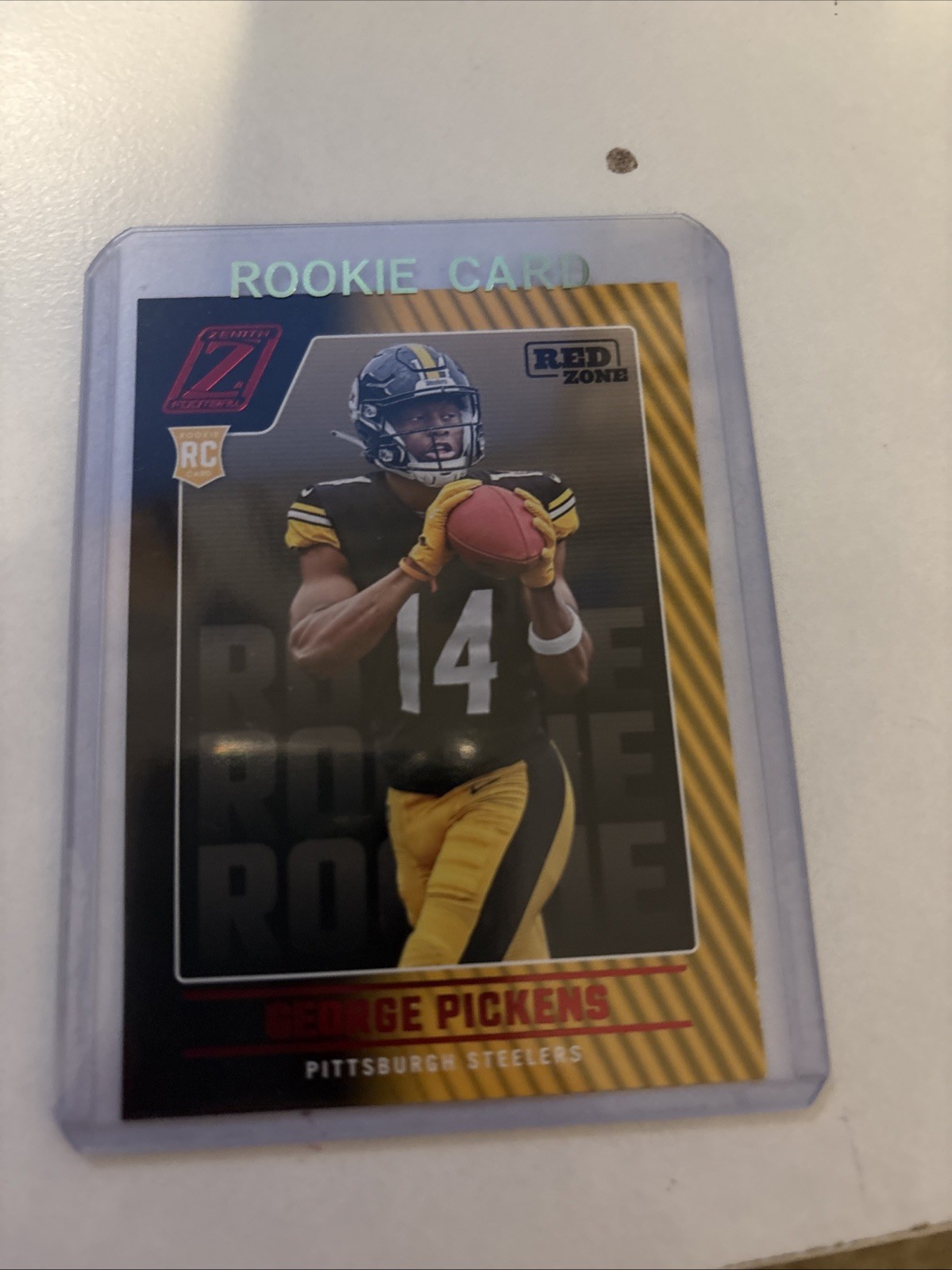 2022 Panini Zenith - Rookies George Pickens #123 Red Zone (RC)