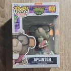 Funko Pop! Movies TMNT Mutant Mayhem Splinter Vinyl Figure #1400 w/ Protector