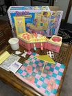 VINTAGE 1987 Mattel Barbie Ice Cream Shoppe Playset 95% Complete Great Condition