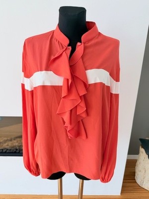aktuell ꕥ LONGCHAMP ꕥ Bluse Seide Gr.  franz. 42, dt. 38 NP 499,-