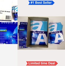 A4 Printer Paper 21lb 96 Bright 100 Sheets White Smooth Copy Laser Inkjet