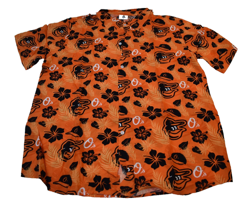 Baltimore Orioles SGA 7/1/2023 XL Button Up Hawaiian Shirt MLB Baseball